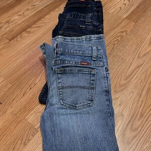 Boys Wrangler Blue Jean Bundle (3 pair)